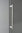 Congelador de una puerta gris BASICLINE 110L