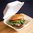 Envase compostable hamburguesa 152mm Vegware