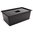 Cubeta policarbonato Vogue GN 1/1 negro 200mm